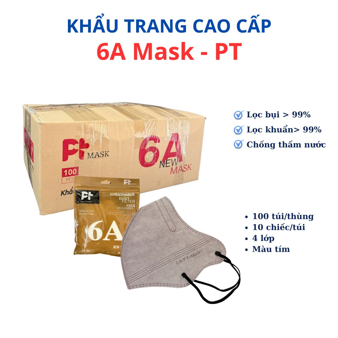 6A màu Tím -  PT Mask