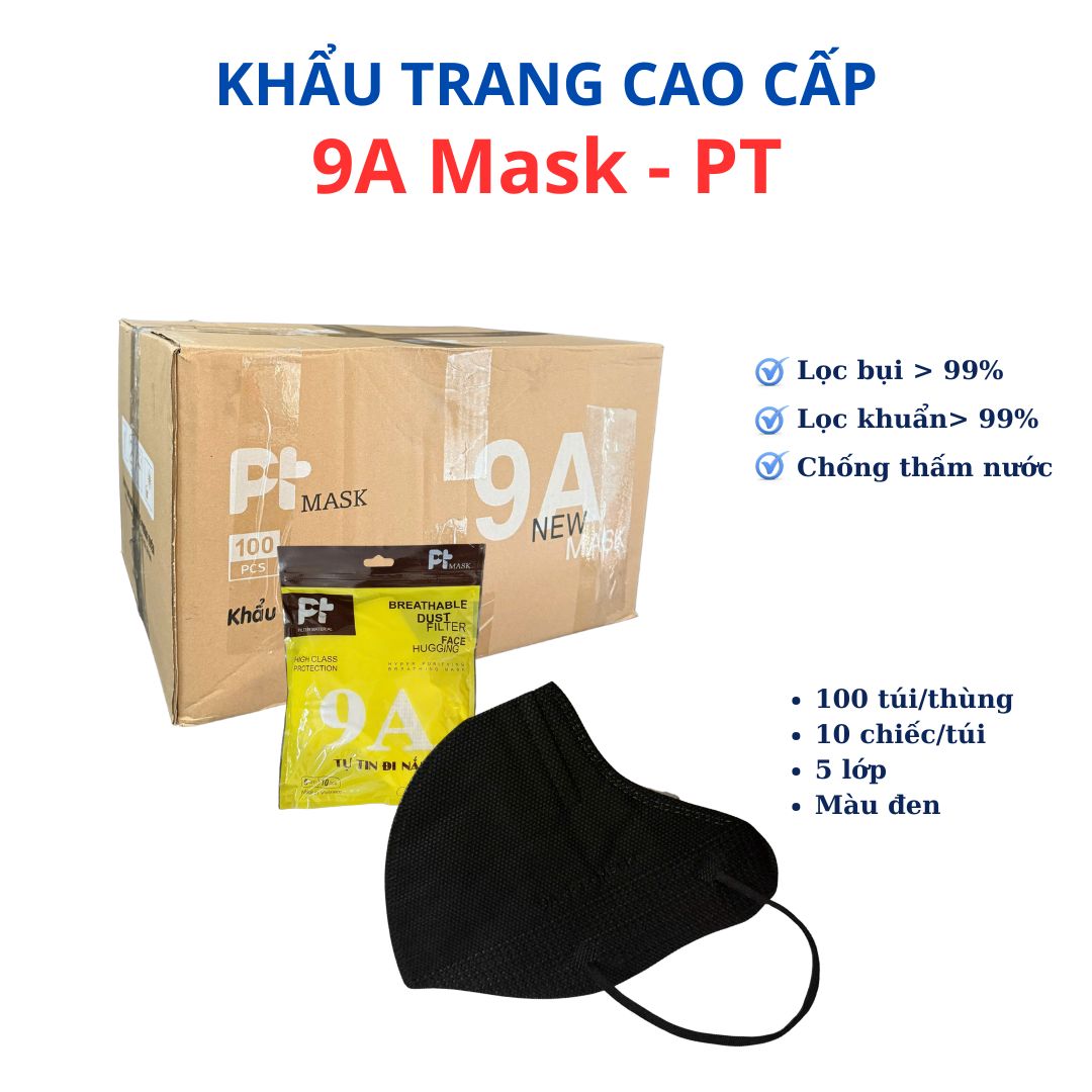 9A màu Đen -  PT Mask