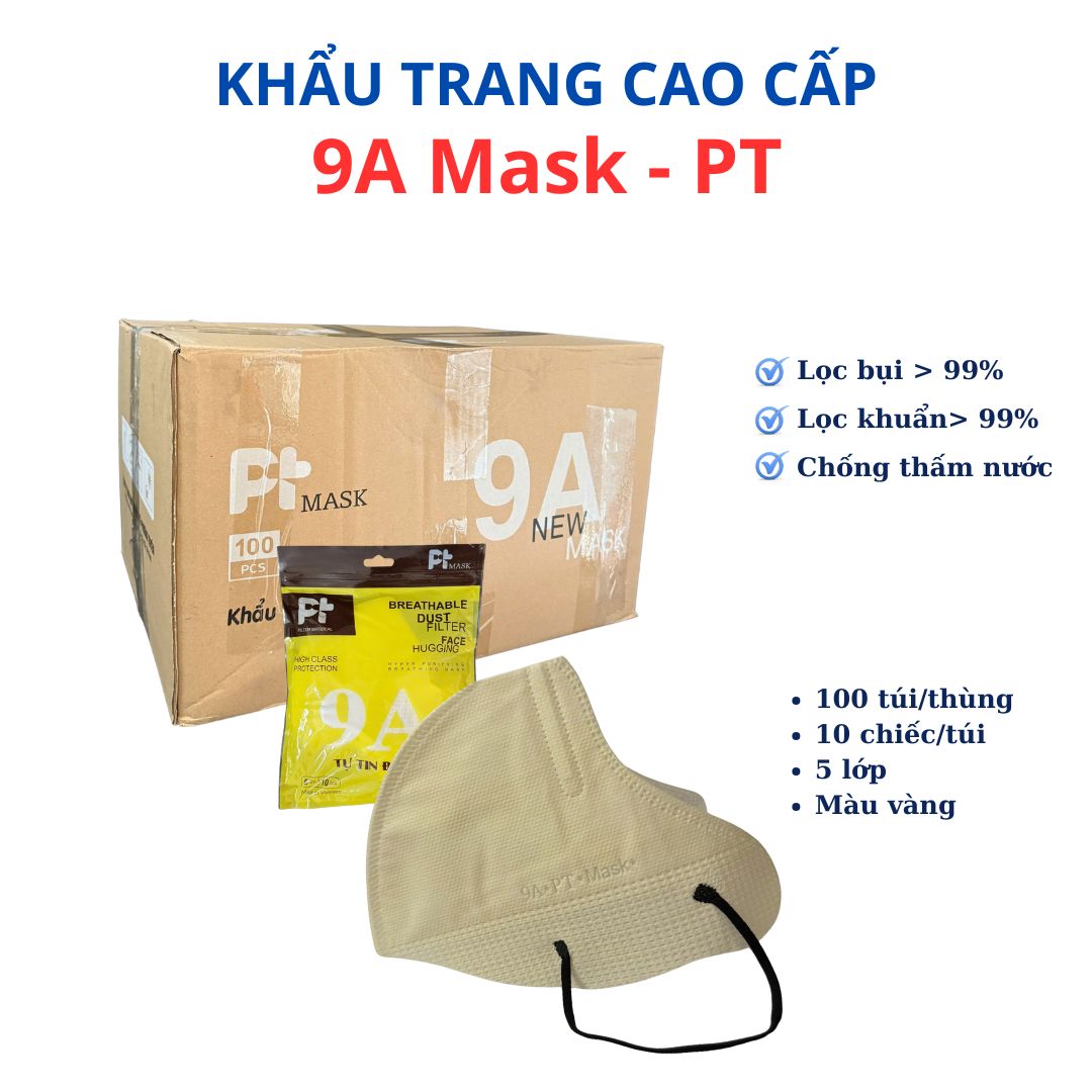9A màu Vàng -  PT Mask
